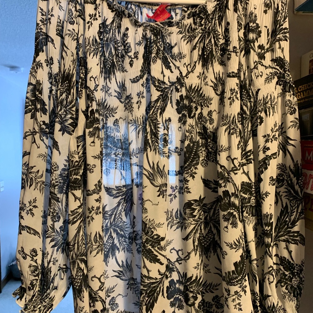 Sunny Leigh Black and White Blouse